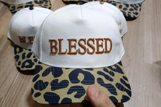 3d puff embroidery on cap digitizing