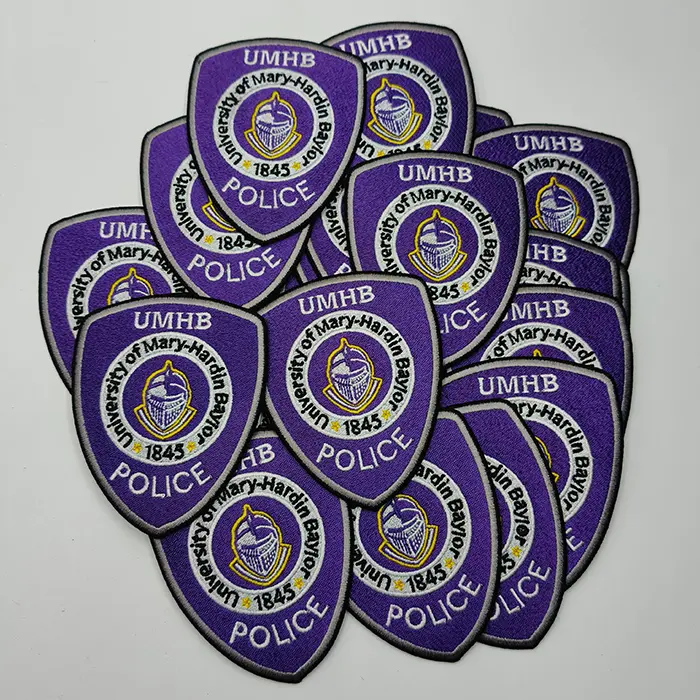 Patch embroidery digitizing process - placement, tackdown, fill and satin border